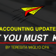 TAX AND ACCOUNTING LAST UPDATE FOR 2015, WHAT YOU MUST KNOW!