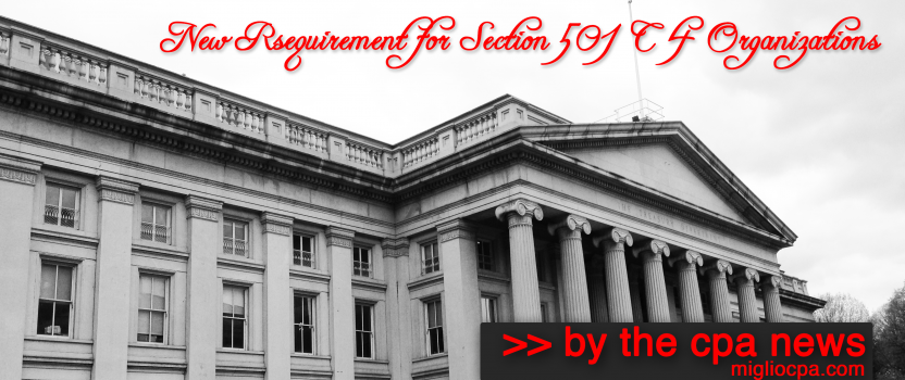 New requirement for Section 501(c)(4) organizations – Form 8976