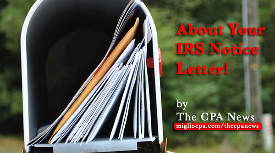 About Your IRS Notice or Letter