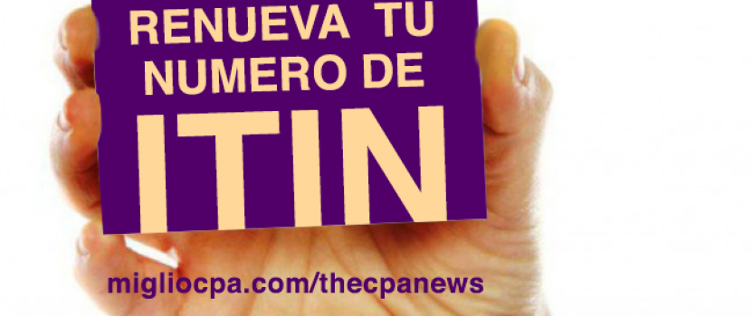 IRS ya acepta solicitudes de renovación de ITIN…