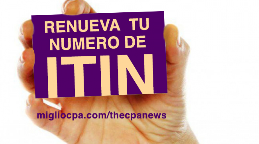 IRS ya acepta solicitudes de renovación de ITIN…