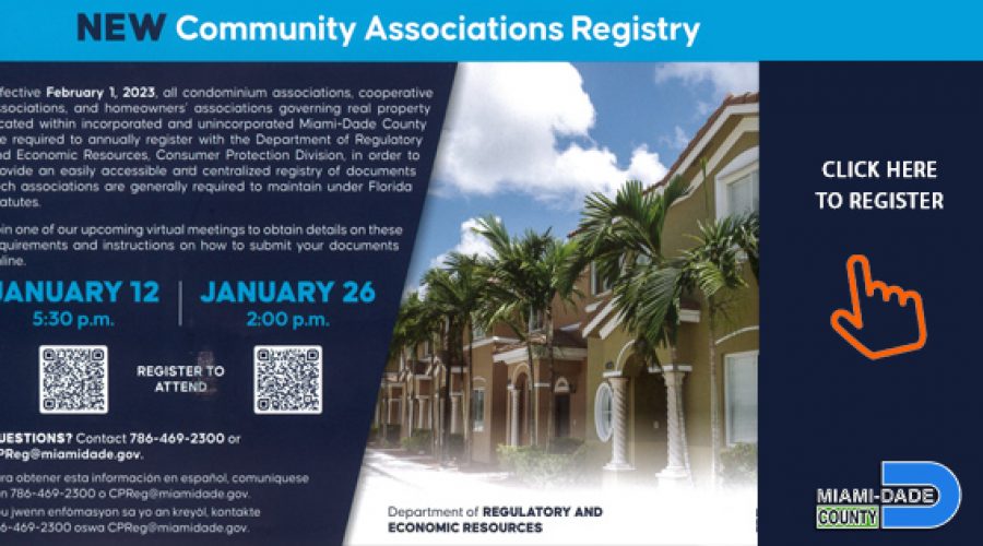 New Community Associations Registry 2023